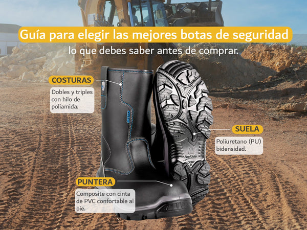 Guía para elegir las mejores botas de seguridad: lo que debes saber antes de comprar